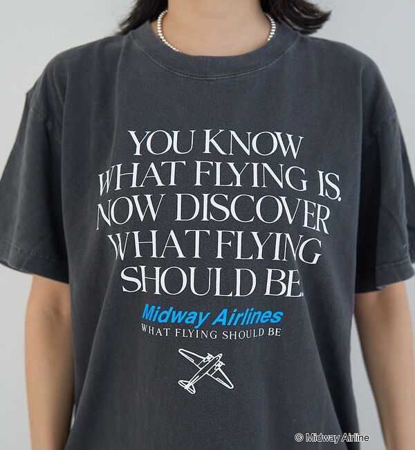 Rouge vif「【GOOD ROCK SPEED/グッドロックスピード】Midway Airli」|Tシャツ・カットソー|
