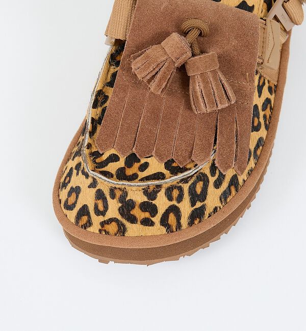 Rouge vif「【SHAKA/シャカ】ミュール タッセル カウ/MULE TASSEL COW/」|モカシン|