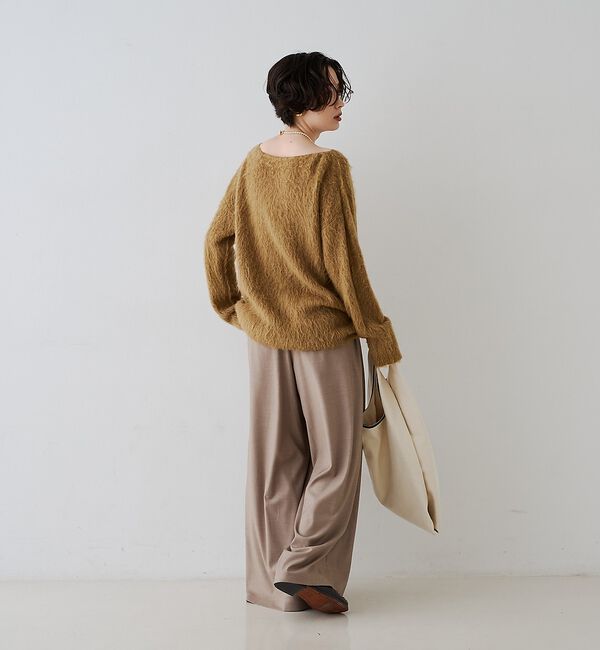 Rouge vif「タックワイドストレートパンツ【予約】」|その他|