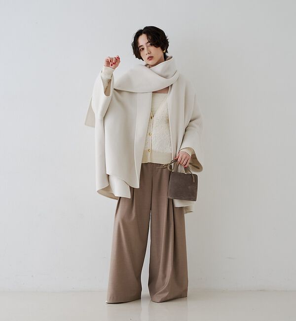 Rouge vif「タックワイドストレートパンツ【予約】」|その他|