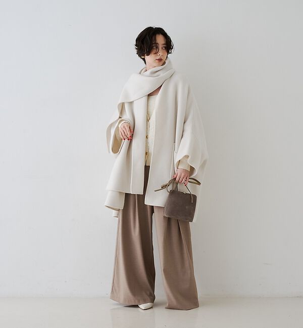 Rouge vif「タックワイドストレートパンツ【予約】」|その他|