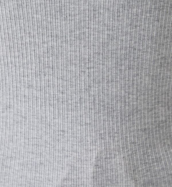 Rouge vif「【IRONING/アイロニング】SHEER RIB TANK タンクトップ」|キャミソール|
