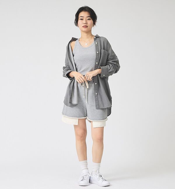 Rouge vif「【IRONING/アイロニング】ロゴスウェットショートパンツ/スエット logo」|その他|