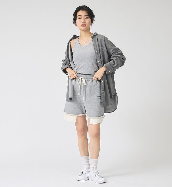 Rouge vif「【IRONING/アイロニング】ロゴスウェットショートパンツ/スエット logo」|その他|