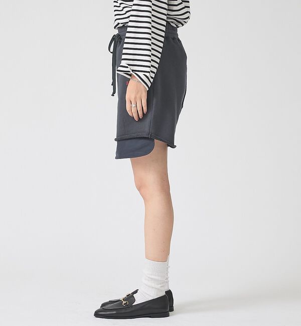 Rouge vif「【IRONING/アイロニング】ロゴスウェットショートパンツ/スエット logo」|その他|