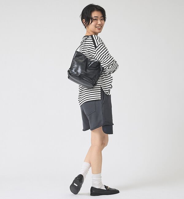 Rouge vif「【IRONING/アイロニング】ロゴスウェットショートパンツ/スエット logo」|その他|