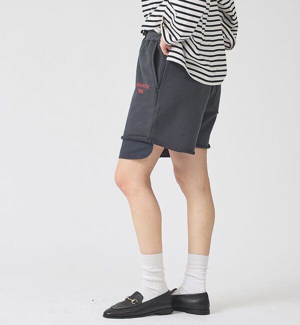 Rouge vif「【IRONING/アイロニング】ロゴスウェットショートパンツ/スエット logo」|その他|
