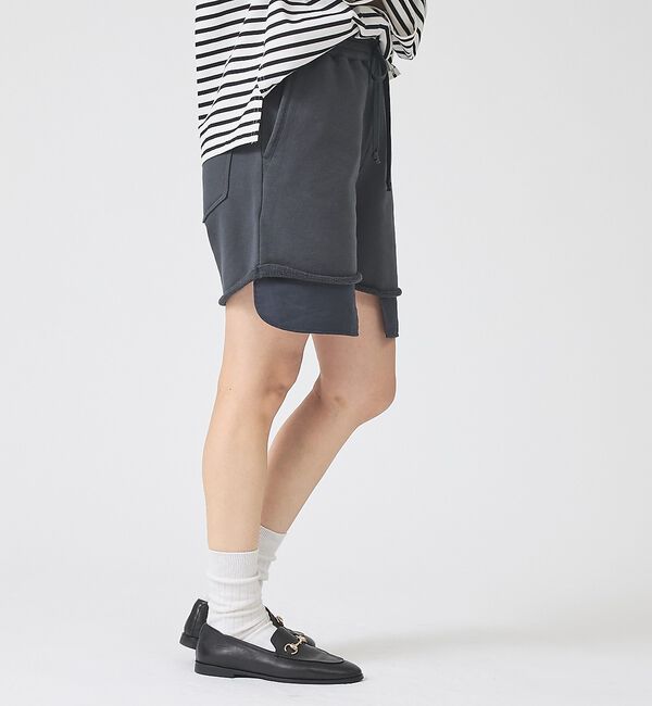 Rouge vif「【IRONING/アイロニング】ロゴスウェットショートパンツ/スエット logo」|その他|