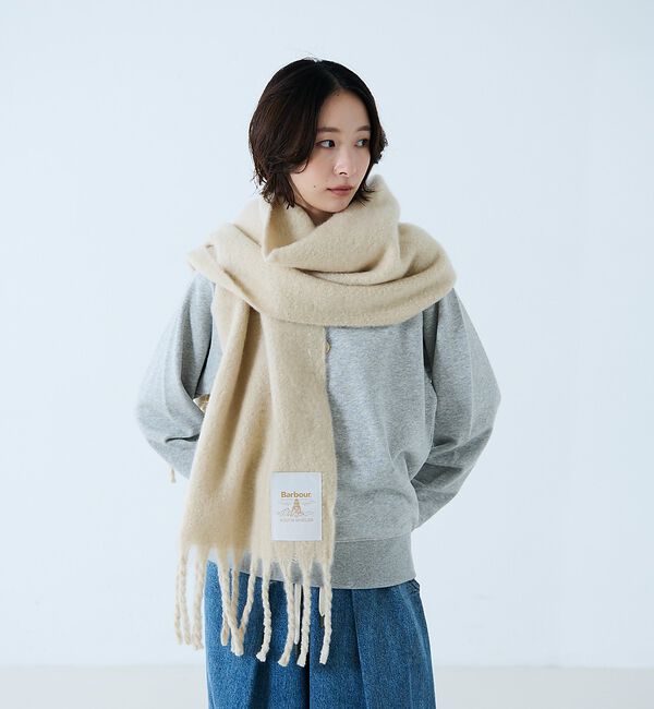 Rouge vif「【BARBOUR/バブアー】Ellison Scarf / エリソンスカーフ /」|マフラー|