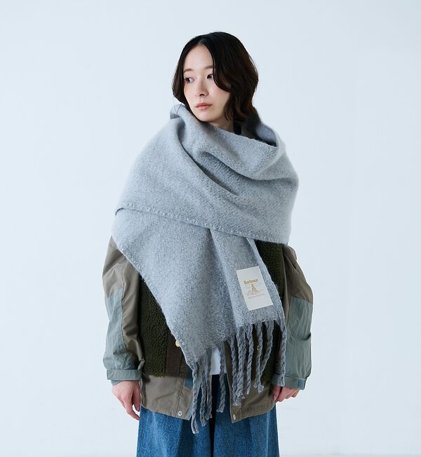 Rouge vif「【BARBOUR/バブアー】Ellison Scarf / エリソンスカーフ /」|マフラー|