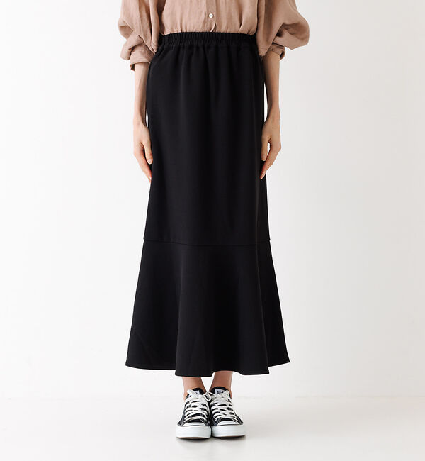abahouse mavie「カットジョーゼットマーメイドスカート【セットアップ対応】」|スカート|