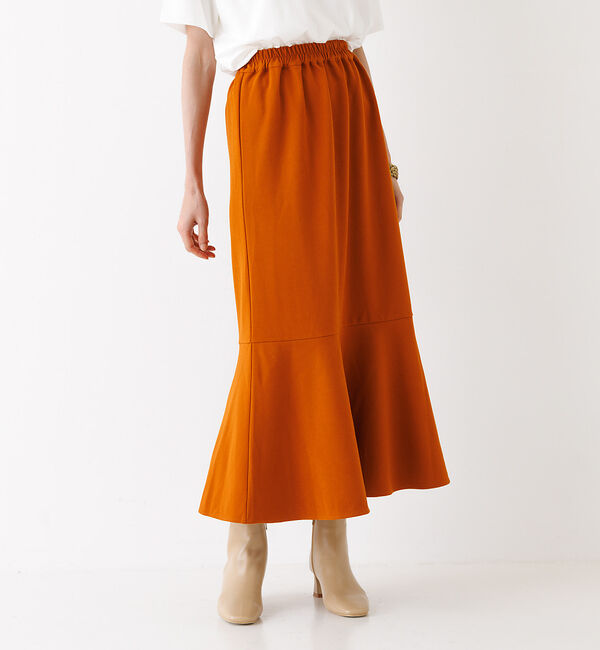 abahouse mavie「カットジョーゼットマーメイドスカート【セットアップ対応】」|スカート|