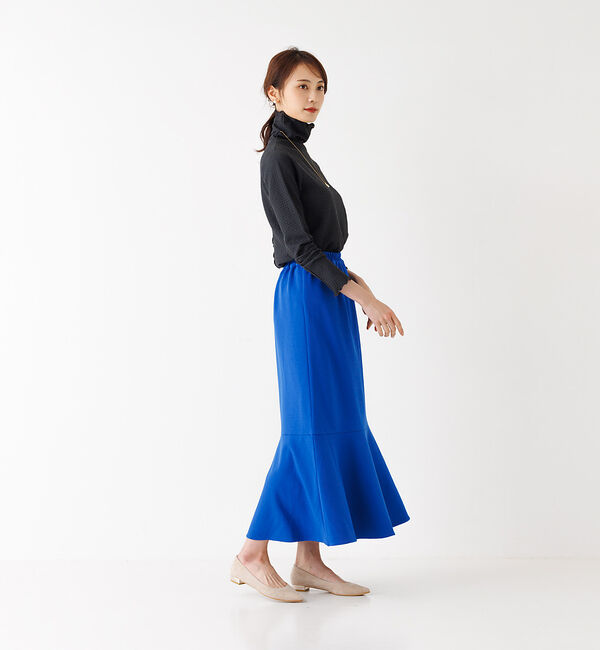 abahouse mavie「カットジョーゼットマーメイドスカート【セットアップ対応】」|スカート|