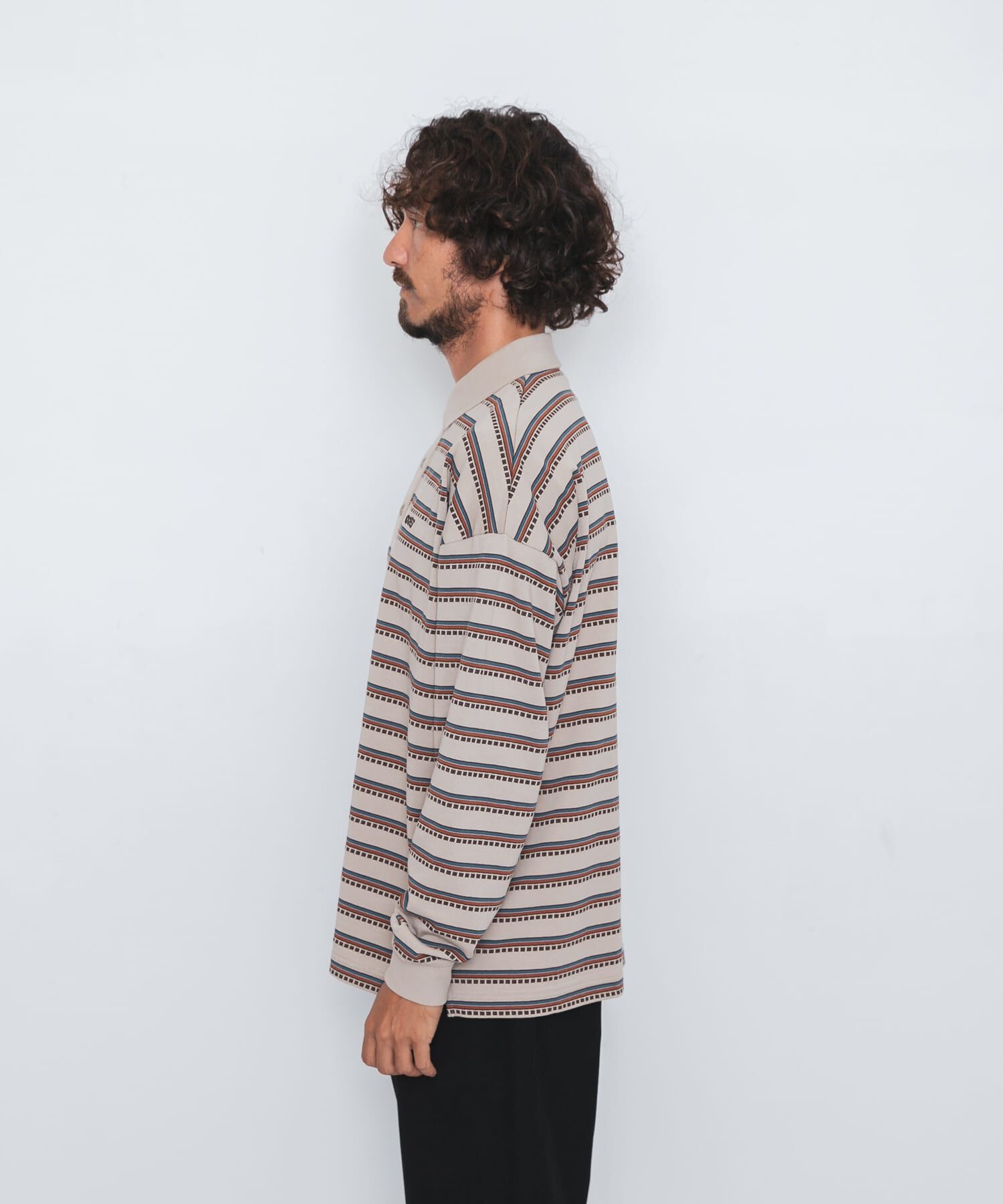 Sonny Label 「OOPS　レトロボーダーロングTシャツ」|Tシャツ・カットソー|