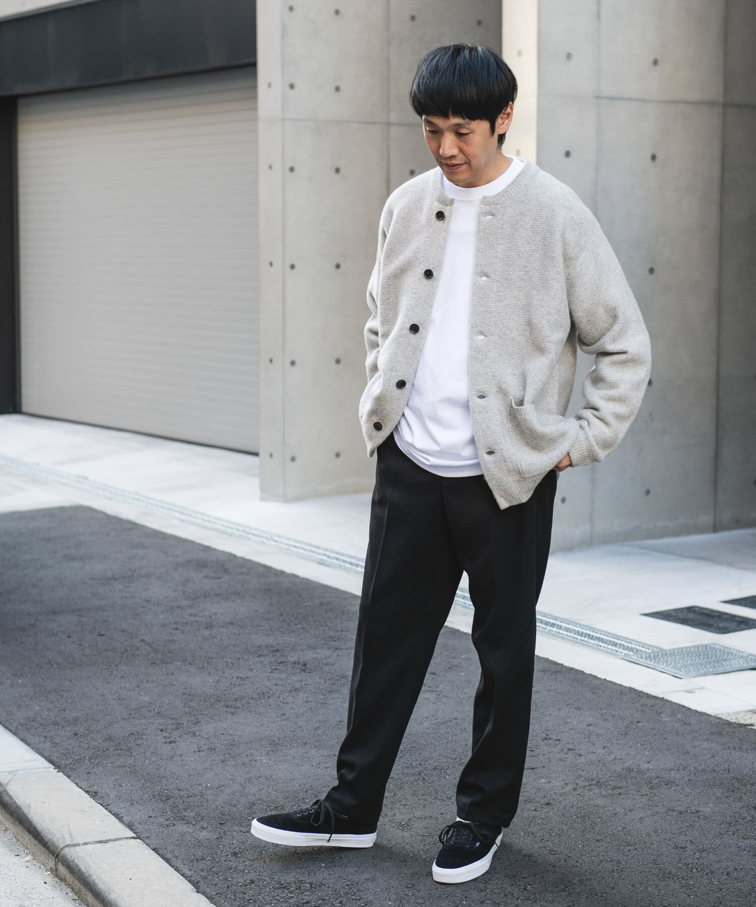 URBAN RESEARCH DOORS「ウールライクテーパードトラウザー」|その他|