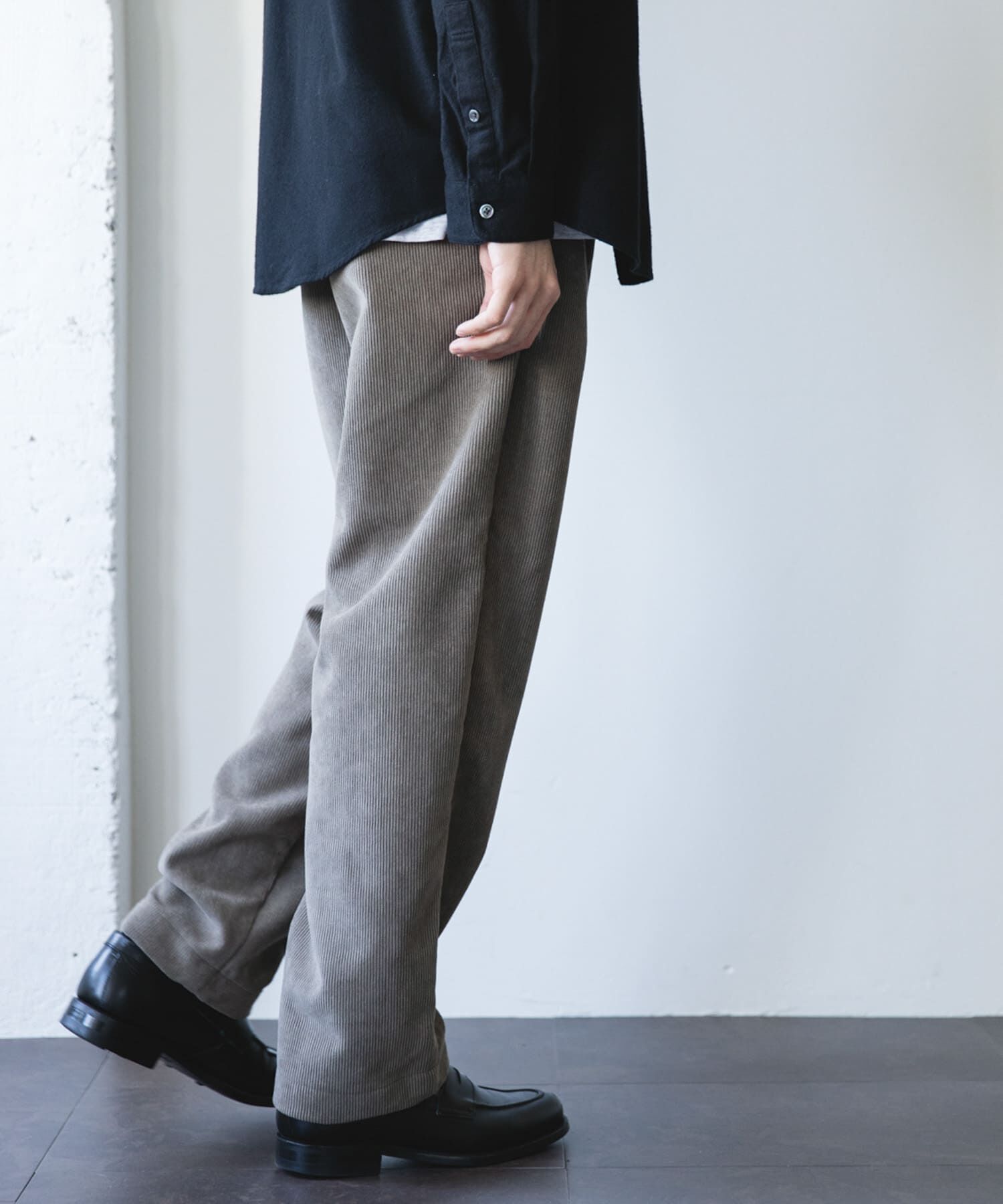 URBAN RESEARCH DOORS「『UR TECH』コーデュロイ ボンディングパンツ」|その他|