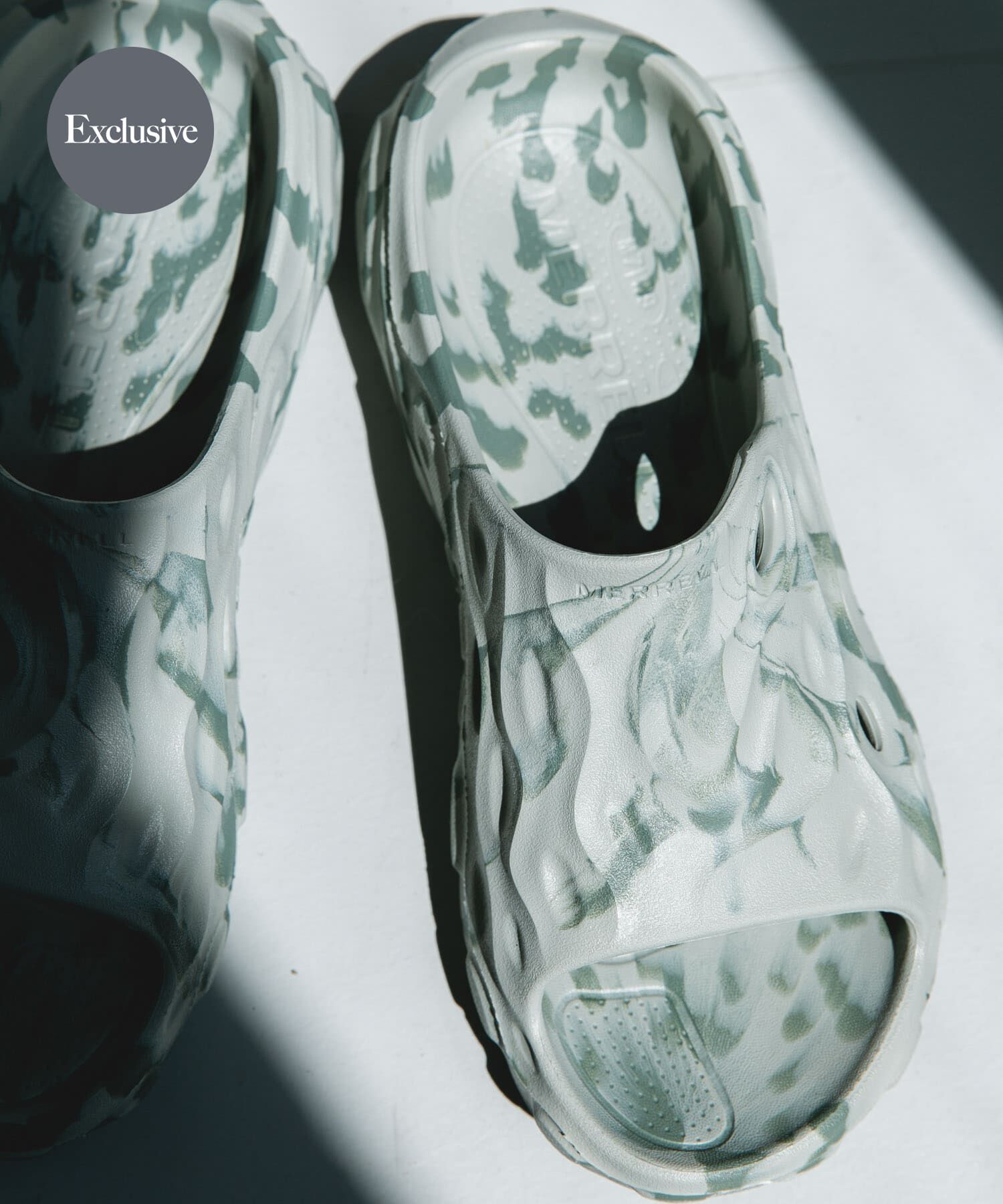 URBAN RESEARCH DOORS「MERRELL　EXCLUSIVE HYDRO SLIDE 2」|サンダル|グレー系その他
