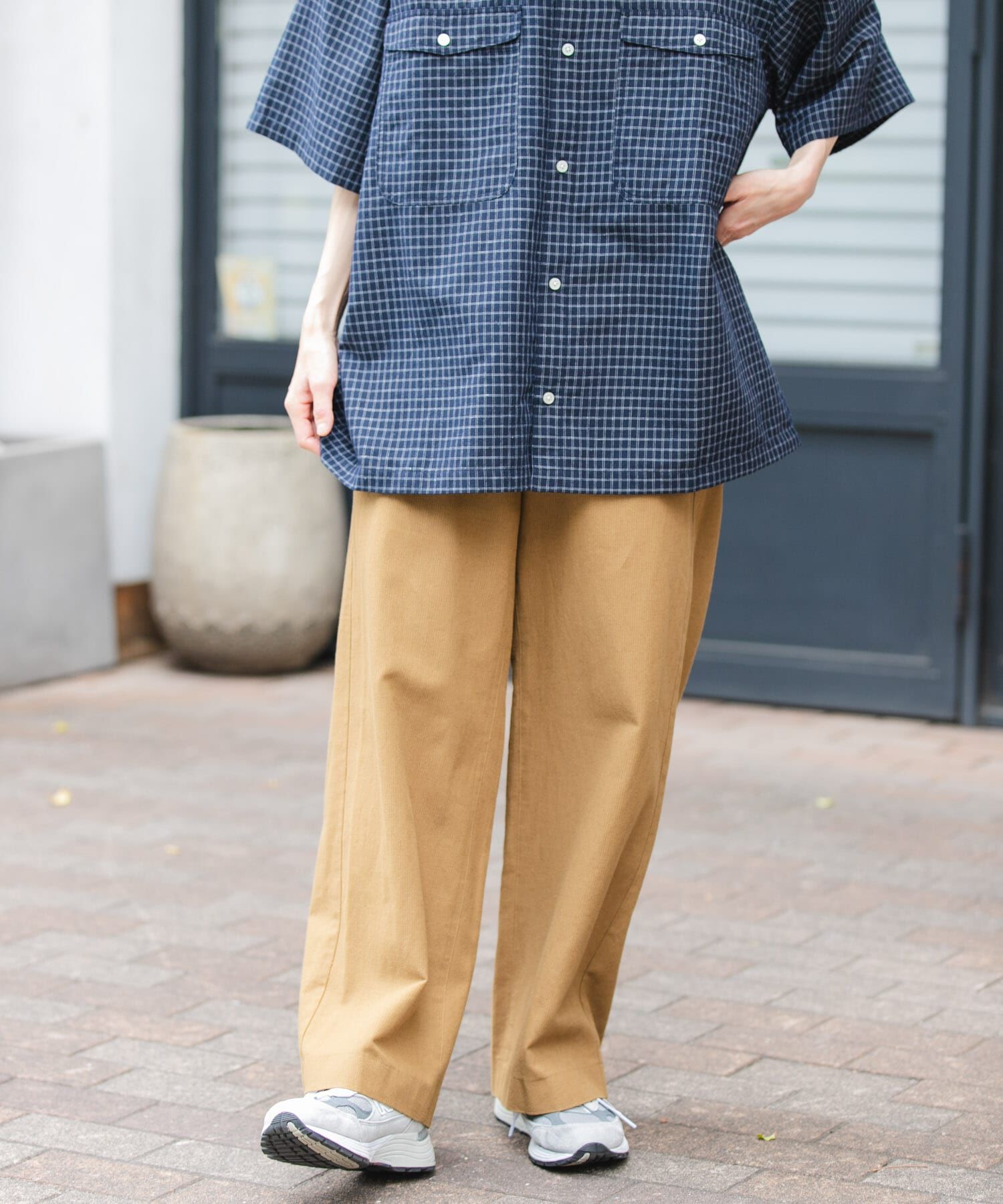 URBAN RESEARCH DOORS「FORK&SPOON　綿麻ホップサックパンツ」|その他|