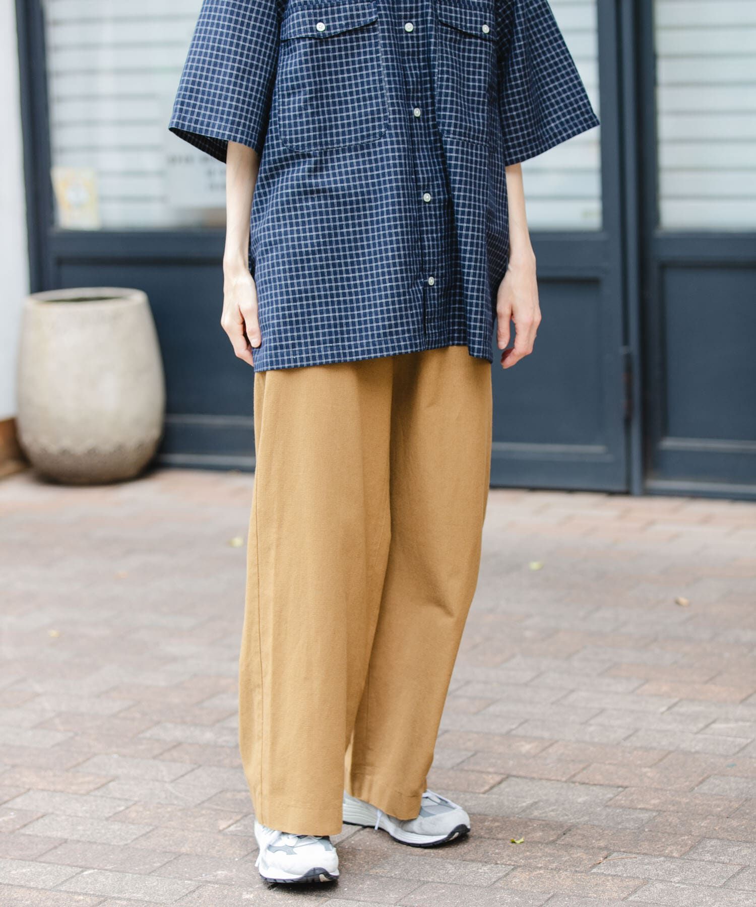 URBAN RESEARCH DOORS「FORK&SPOON　綿麻ホップサックパンツ」|その他|