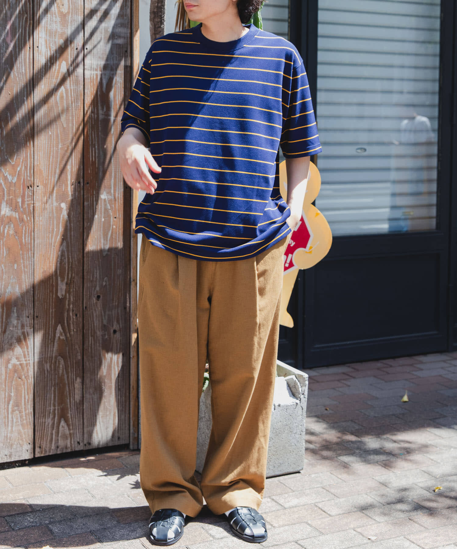 URBAN RESEARCH DOORS「FORK&SPOON　綿麻ホップサックパンツ」|その他|