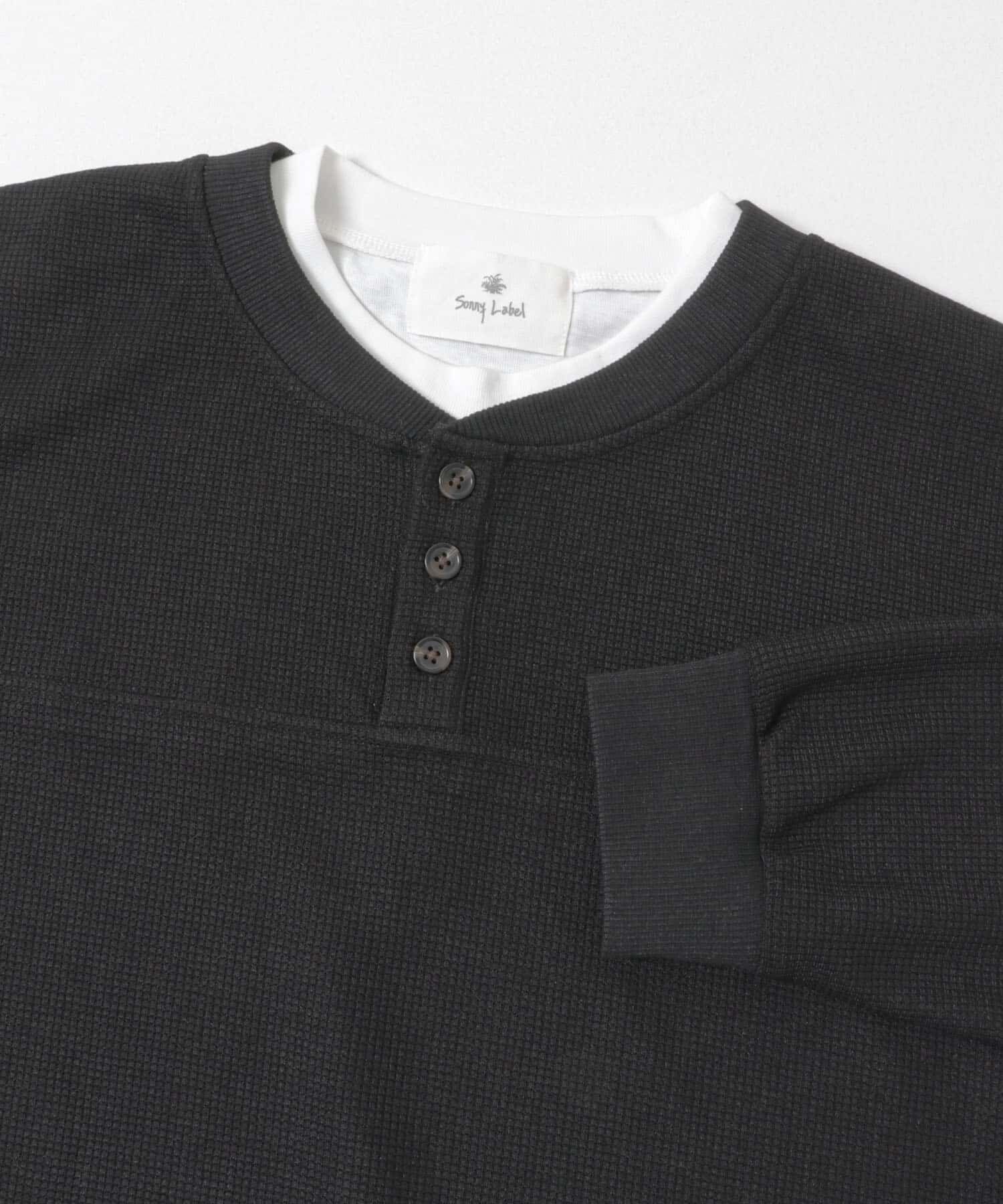 Sonny Label 「ワッフルレイヤードロングスリーブTシャツ」|Tシャツ・カットソー|