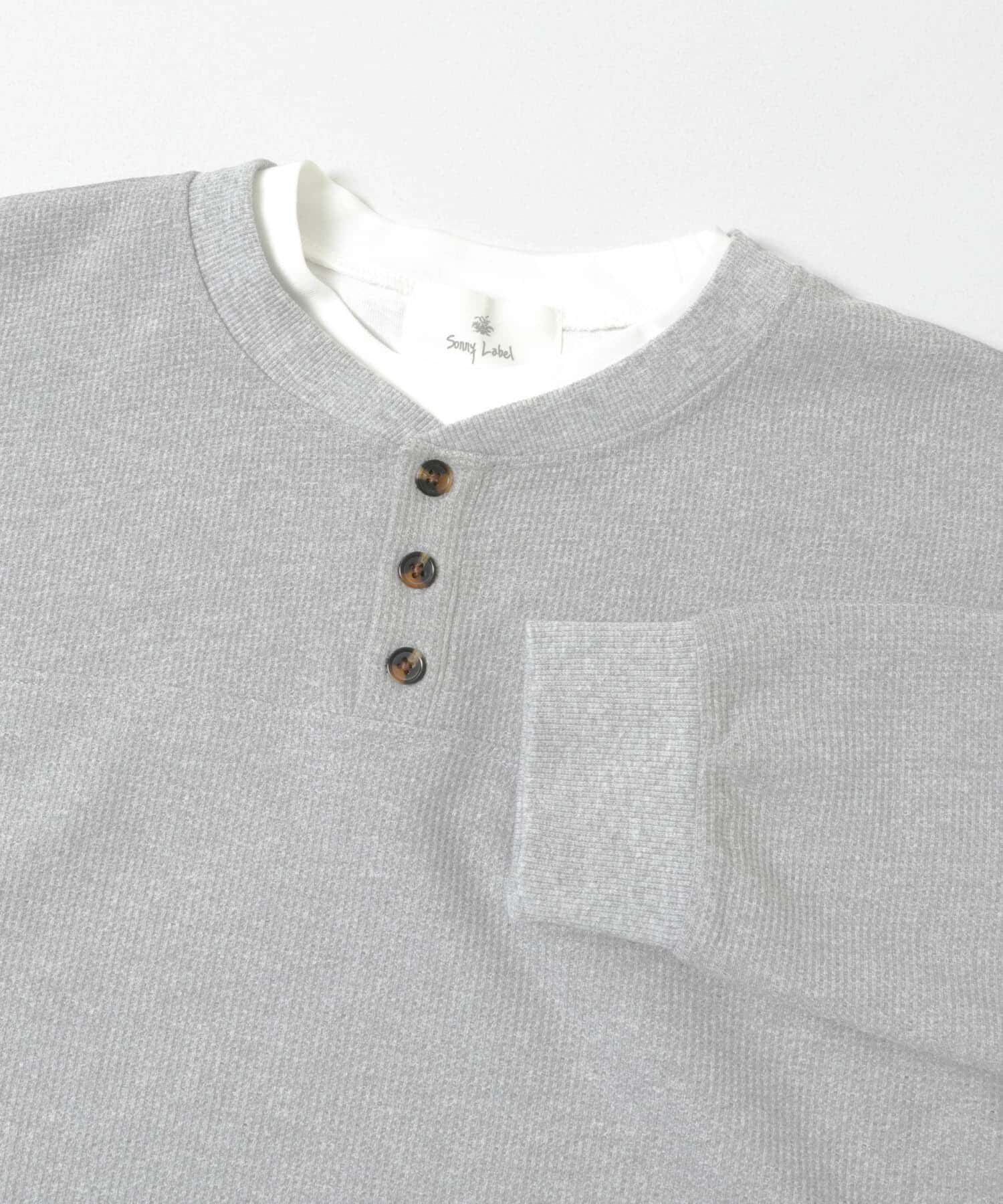 Sonny Label 「ワッフルレイヤードロングスリーブTシャツ」|Tシャツ・カットソー|