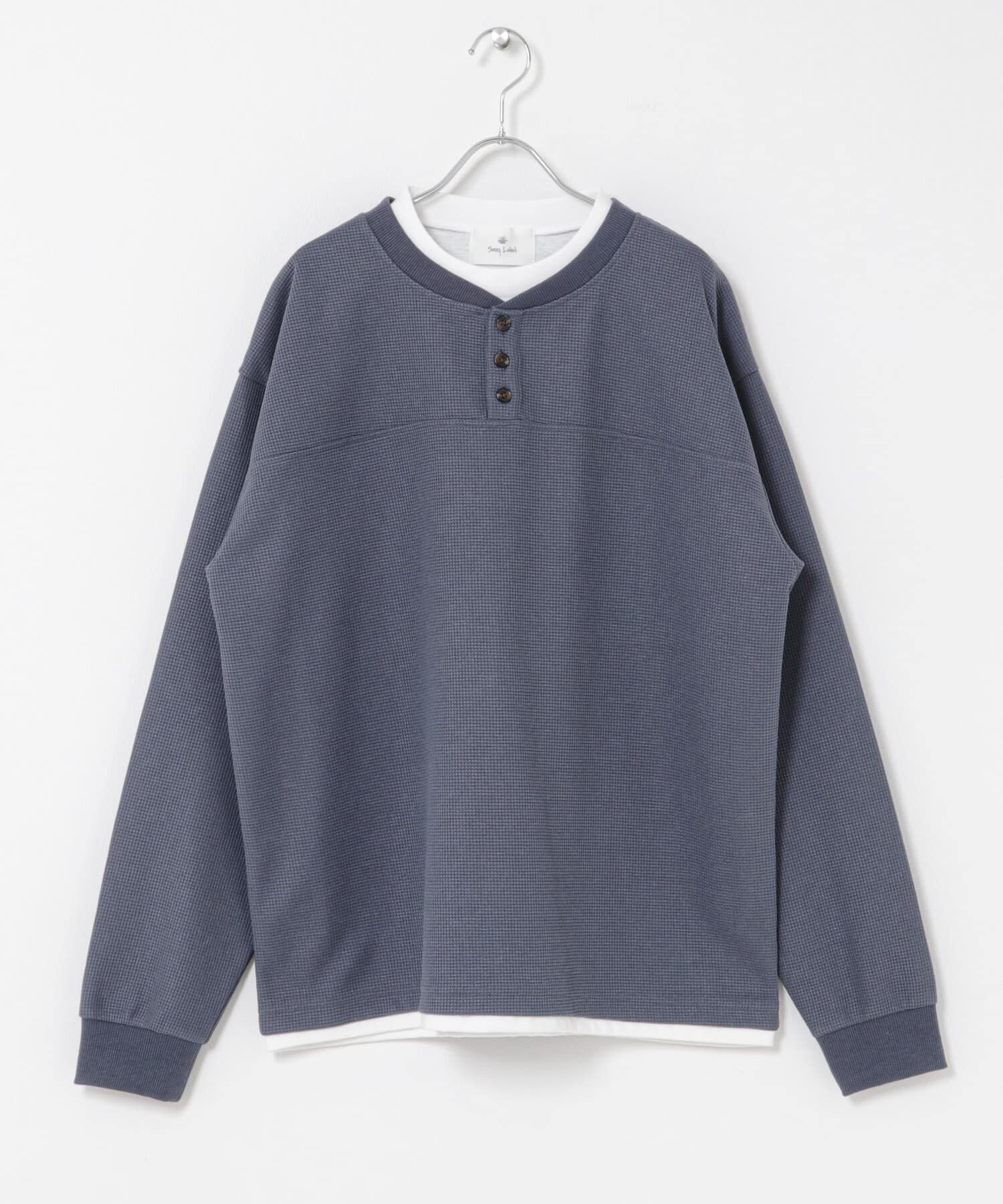 Sonny Label 「ワッフルレイヤードロングスリーブTシャツ」|Tシャツ・カットソー|