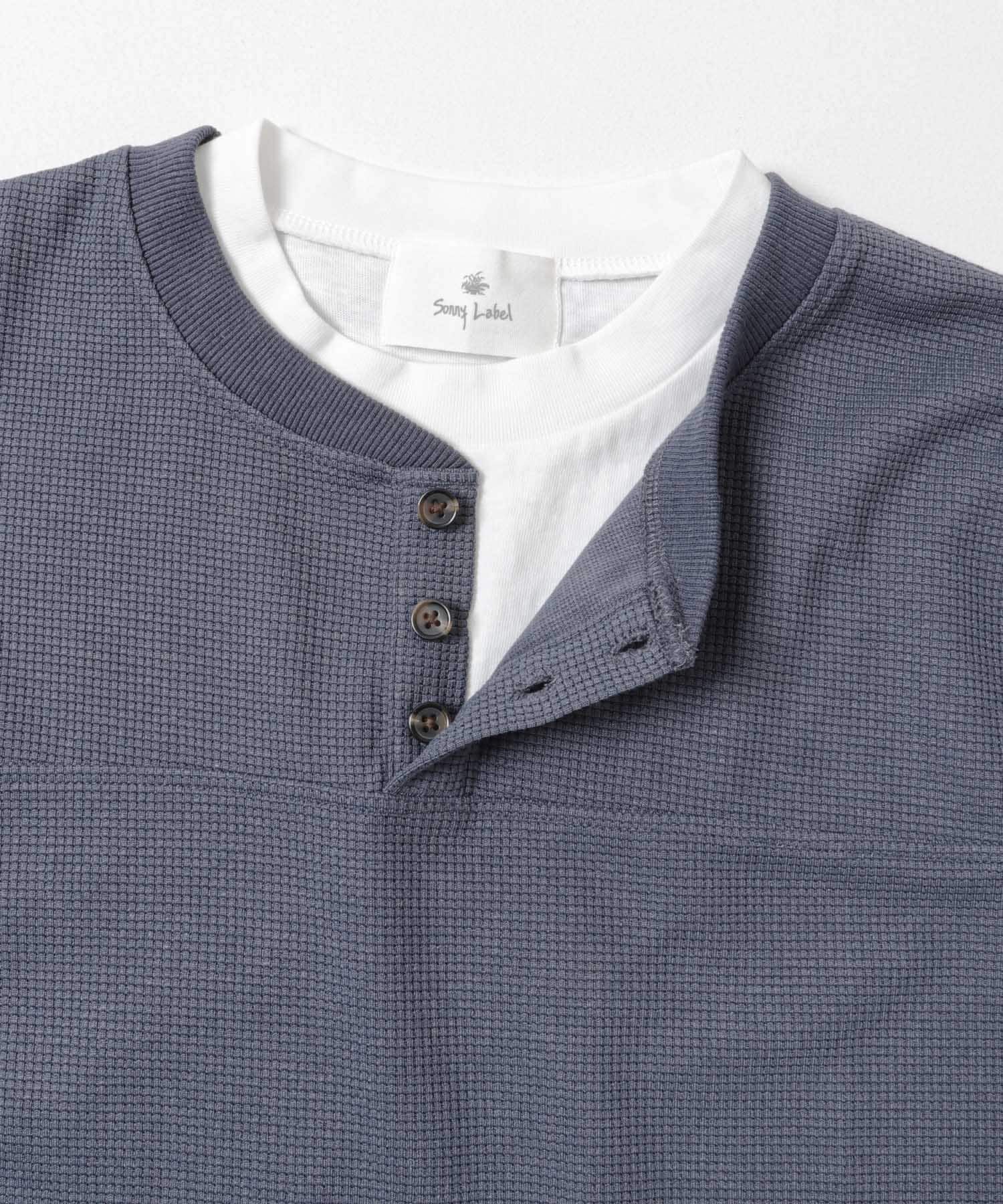 Sonny Label 「ワッフルレイヤードロングスリーブTシャツ」|Tシャツ・カットソー|