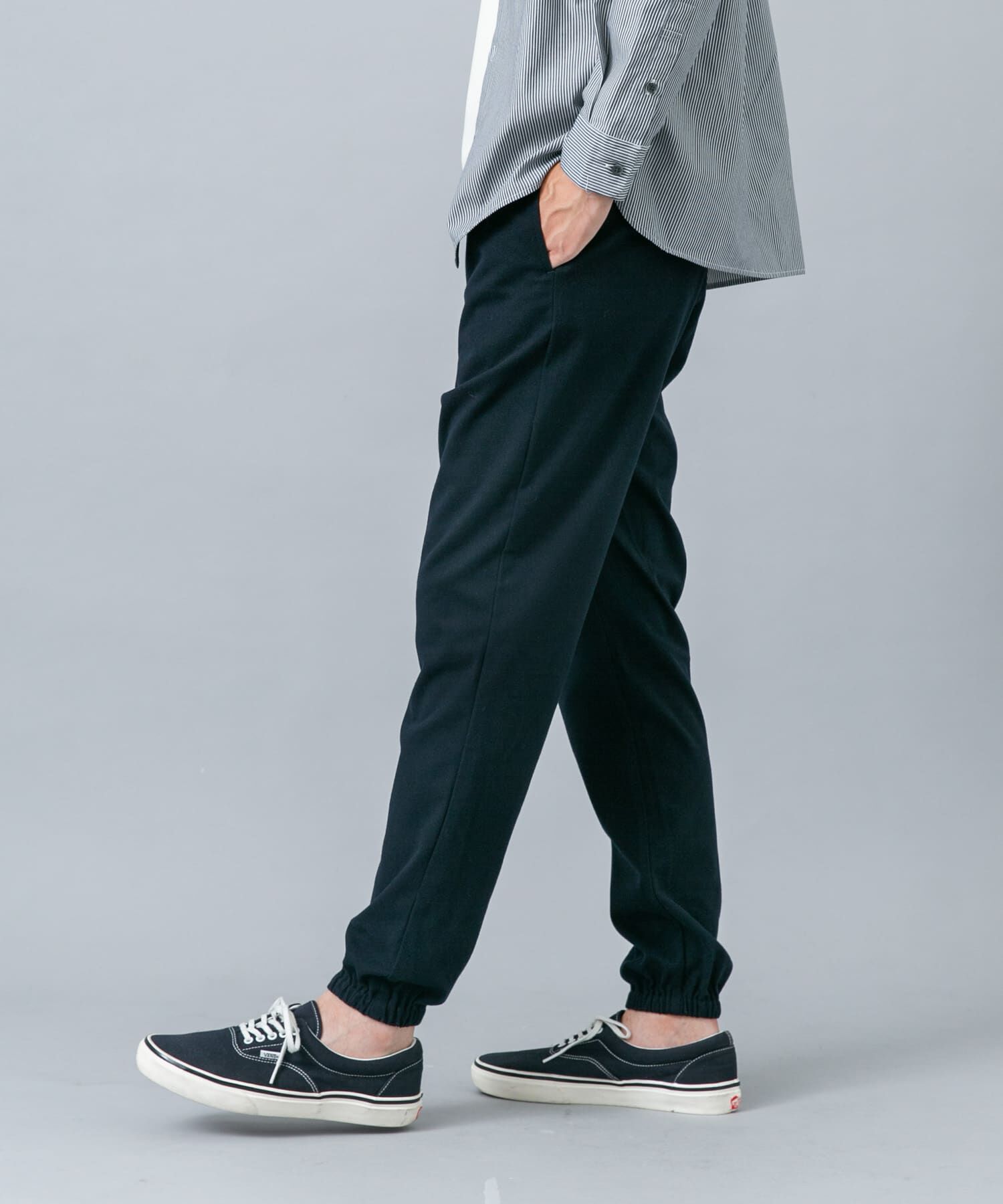 URBAN RESEARCH ROSSO「『イージーケア』ハイパフォーマンスウォームジョガーパンツ」|その他|ネイビー