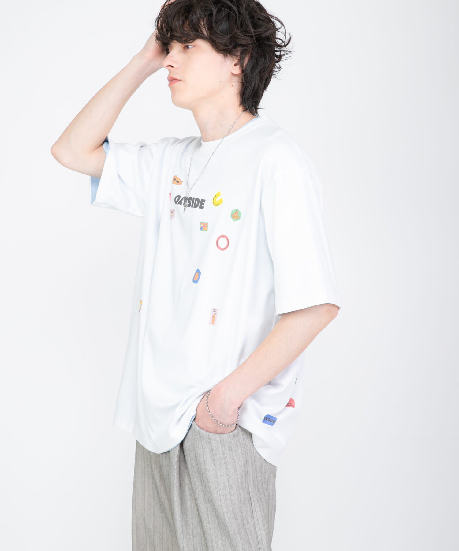SENSE OF PLACE by URBAN RESEARCH「『別注』OATSIDE&times;SENSE OF PLACE　グラフィックTシャツC」|Tシャツ・カットソー|