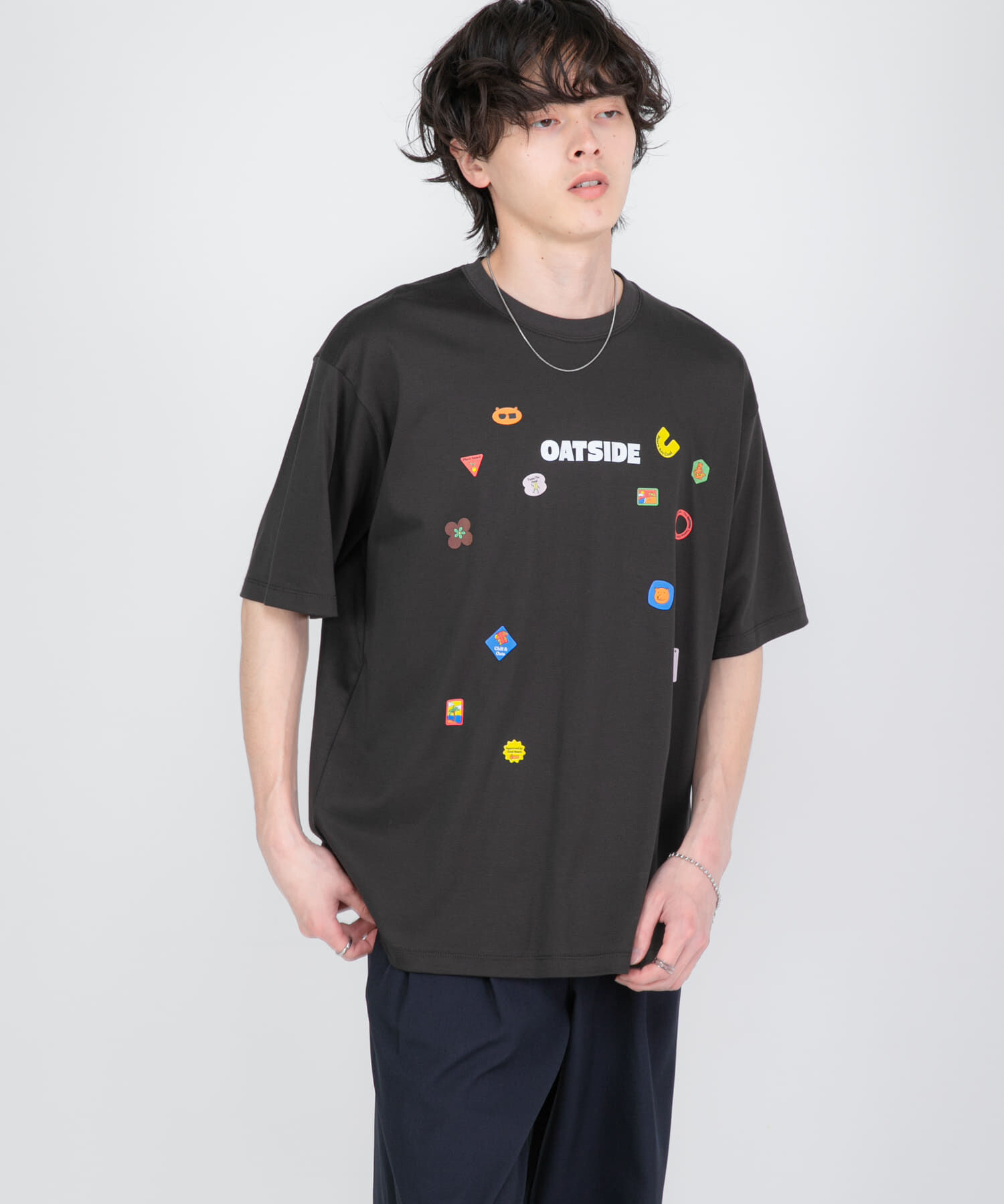 SENSE OF PLACE by URBAN RESEARCH「『別注』OATSIDE&times;SENSE OF PLACE　グラフィックTシャツC」|Tシャツ・カットソー|