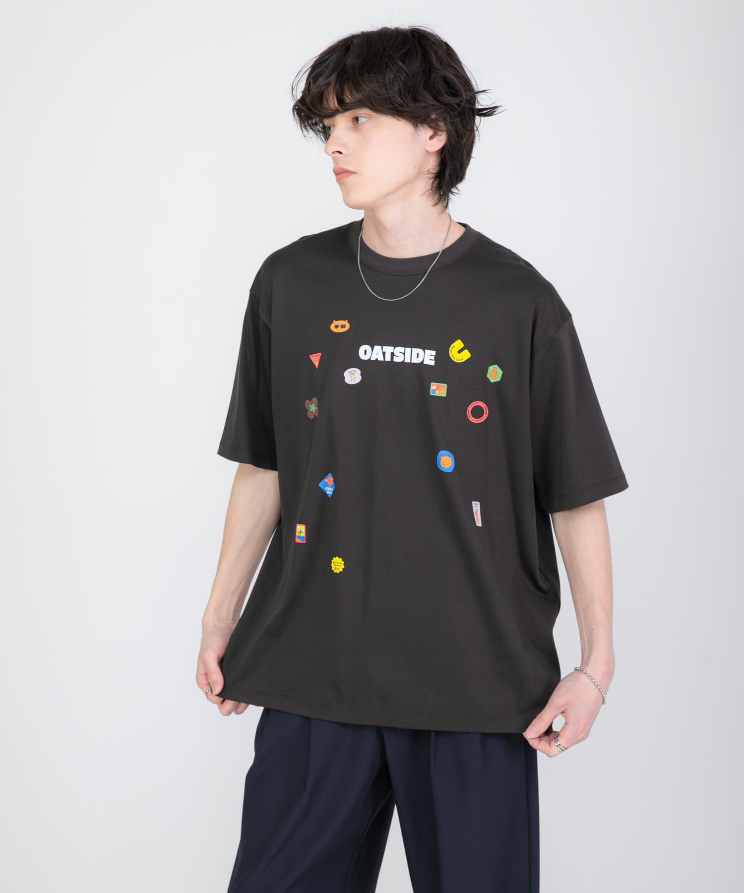 SENSE OF PLACE by URBAN RESEARCH「『別注』OATSIDE&times;SENSE OF PLACE　グラフィックTシャツC」|Tシャツ・カットソー|
