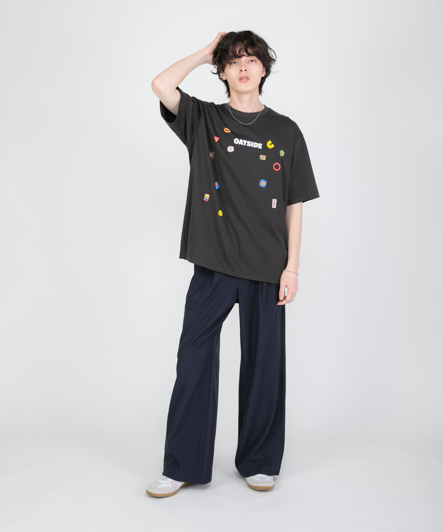 SENSE OF PLACE by URBAN RESEARCH「『別注』OATSIDE&times;SENSE OF PLACE　グラフィックTシャツC」|Tシャツ・カットソー|