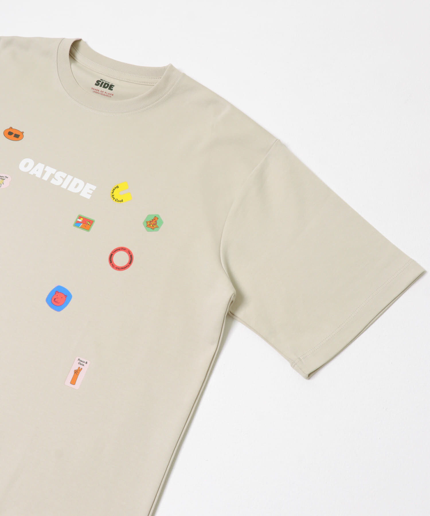 SENSE OF PLACE by URBAN RESEARCH「『別注』OATSIDE&times;SENSE OF PLACE　グラフィックTシャツC」|Tシャツ・カットソー|