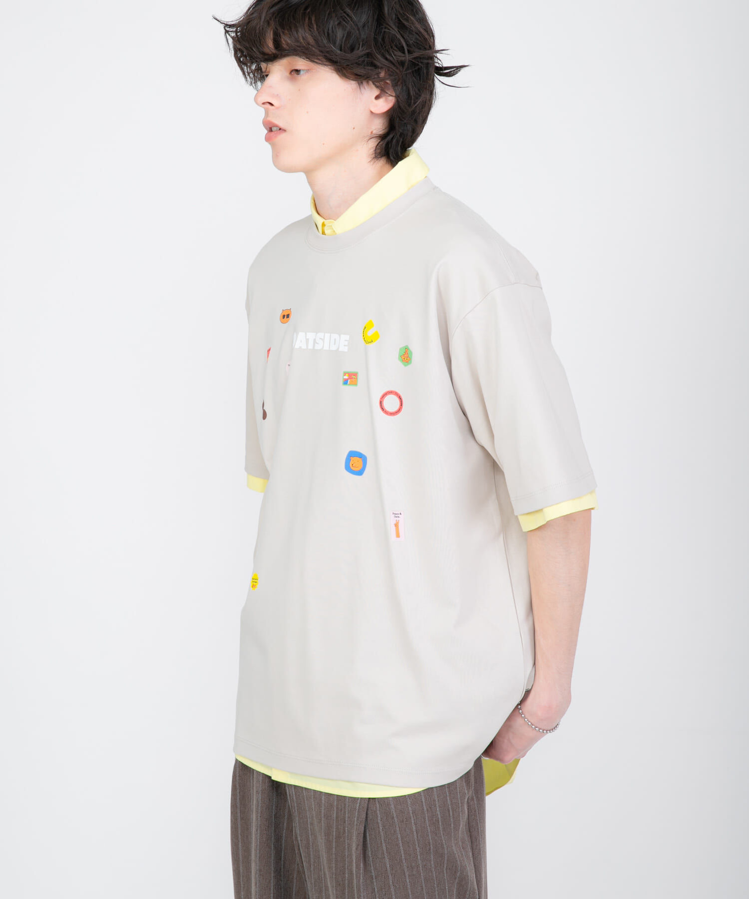 SENSE OF PLACE by URBAN RESEARCH「『別注』OATSIDE&times;SENSE OF PLACE　グラフィックTシャツC」|Tシャツ・カットソー|