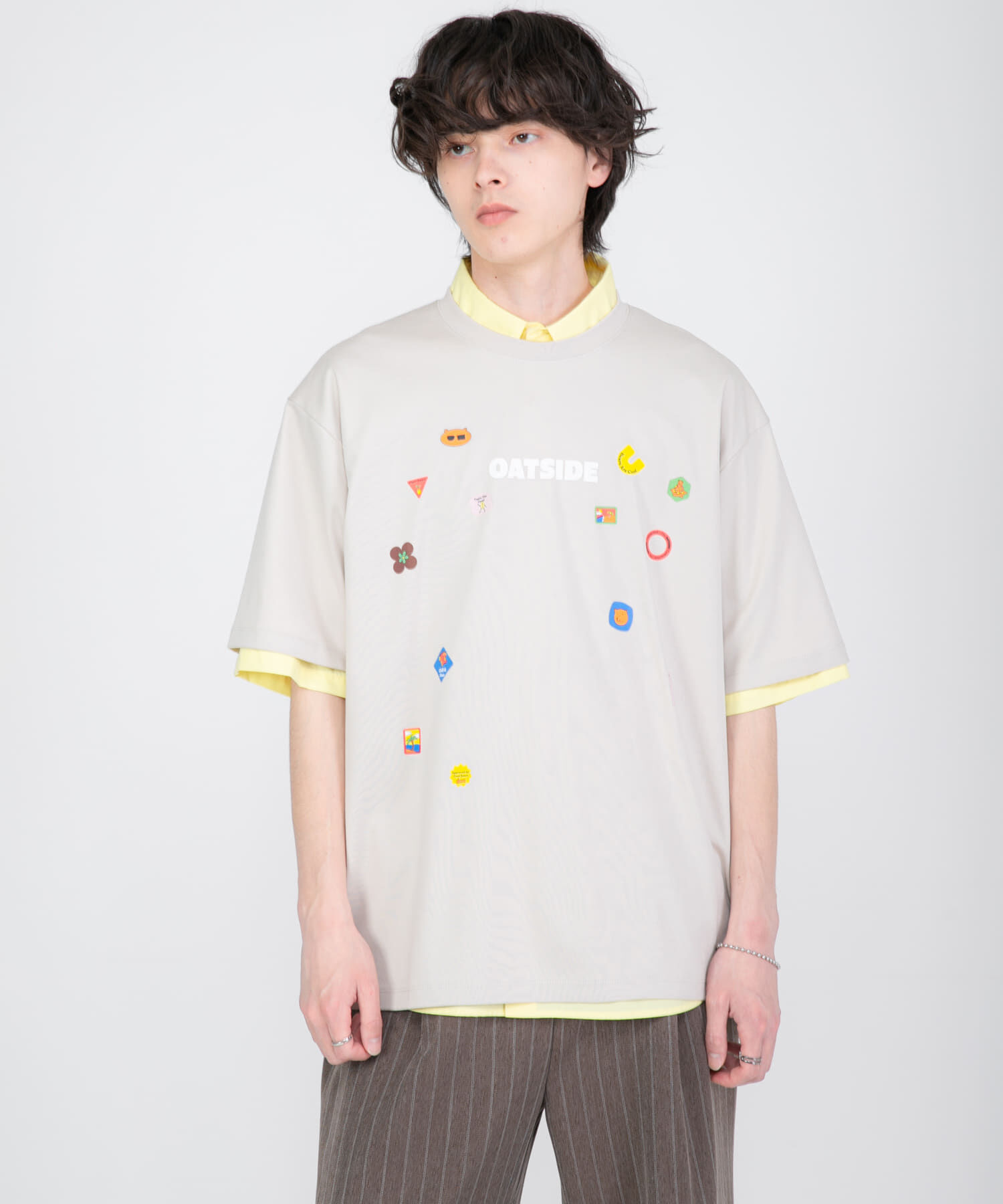 SENSE OF PLACE by URBAN RESEARCH「『別注』OATSIDE&times;SENSE OF PLACE　グラフィックTシャツC」|Tシャツ・カットソー|