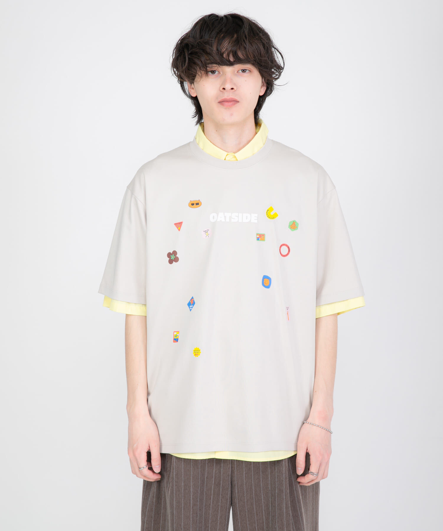 SENSE OF PLACE by URBAN RESEARCH「『別注』OATSIDE&times;SENSE OF PLACE　グラフィックTシャツC」|Tシャツ・カットソー|