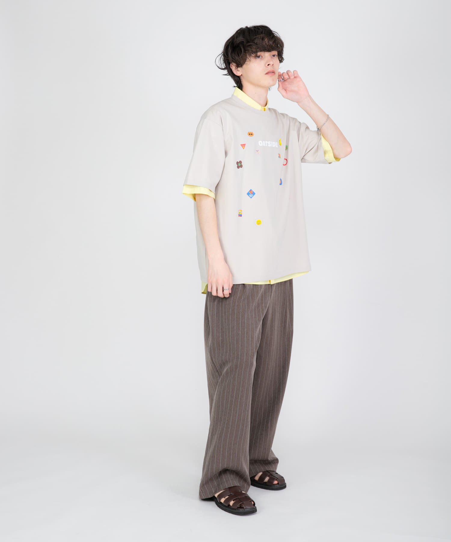 SENSE OF PLACE by URBAN RESEARCH「『別注』OATSIDE&times;SENSE OF PLACE　グラフィックTシャツC」|Tシャツ・カットソー|