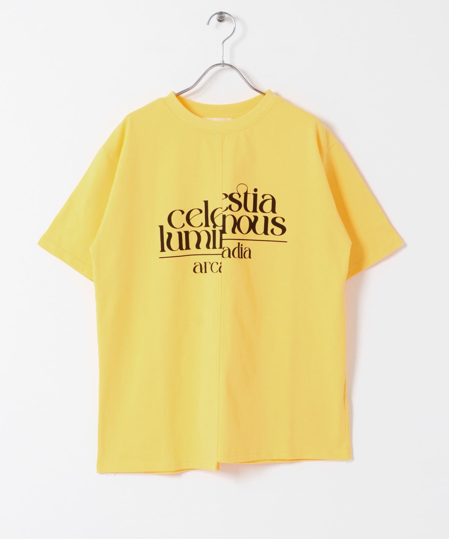 SENSE OF PLACE by URBAN RESEARCH「アシメグラフィックショートスリーブTシャツ」|Tシャツ・カットソー|