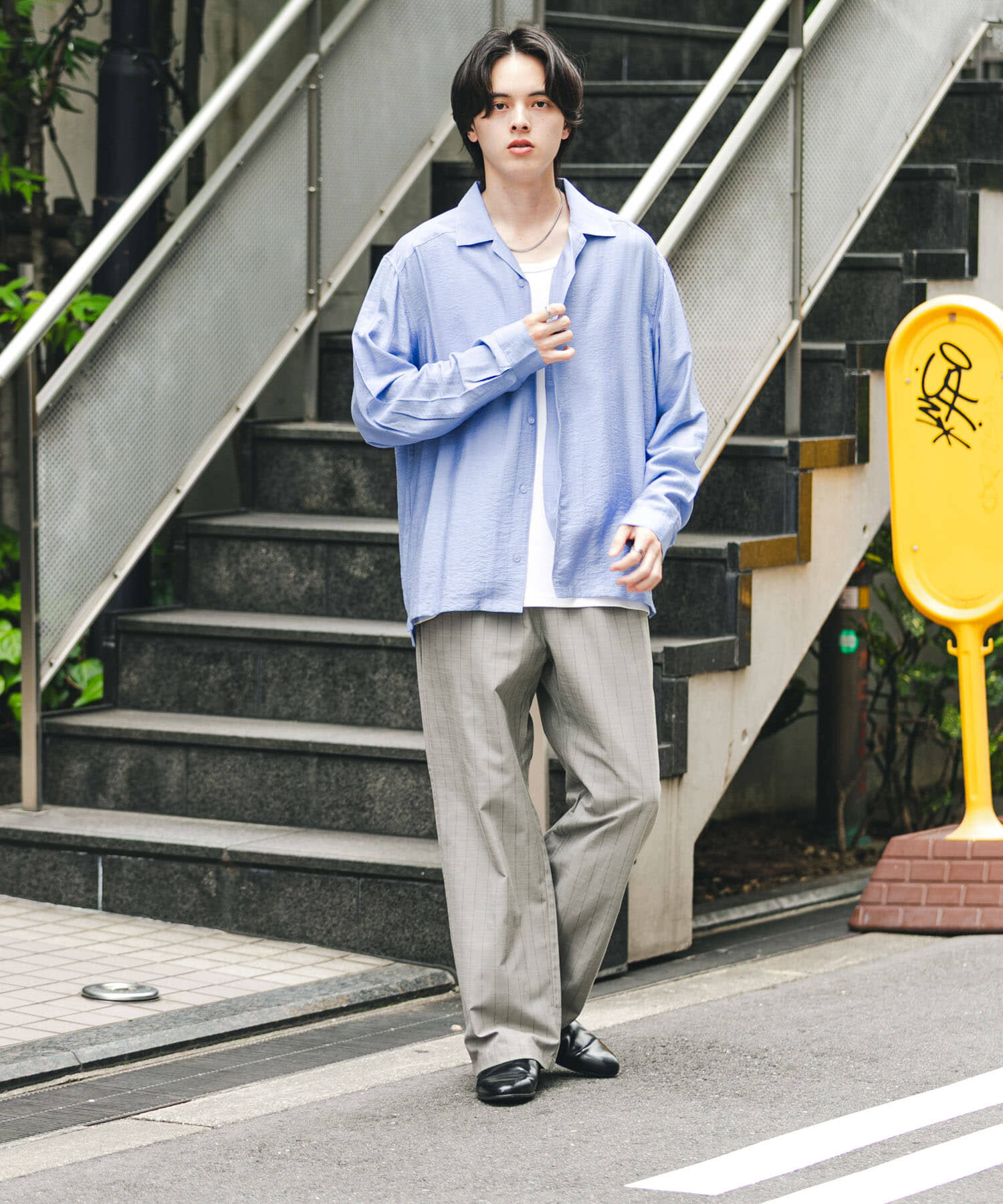SENSE OF PLACE by URBAN RESEARCH「ドライタッチストライプイージーパンツ」|その他|