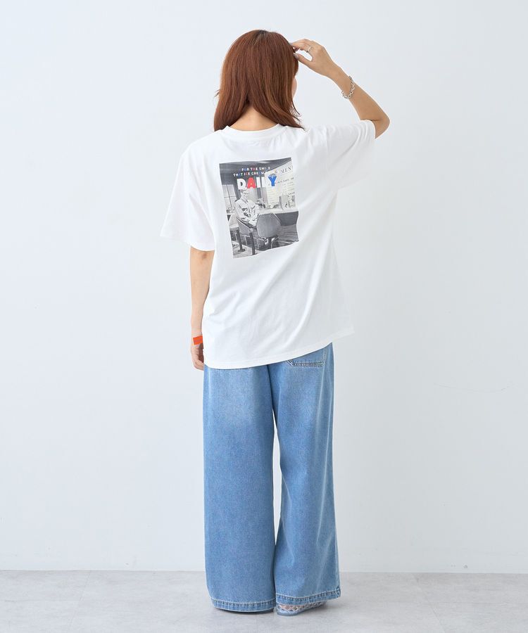 AMERICAN HOLIC「【沖縄・EC限定 BLUE SEAL】ジョニーフォトTシャツ」|Tシャツ・カットソー|