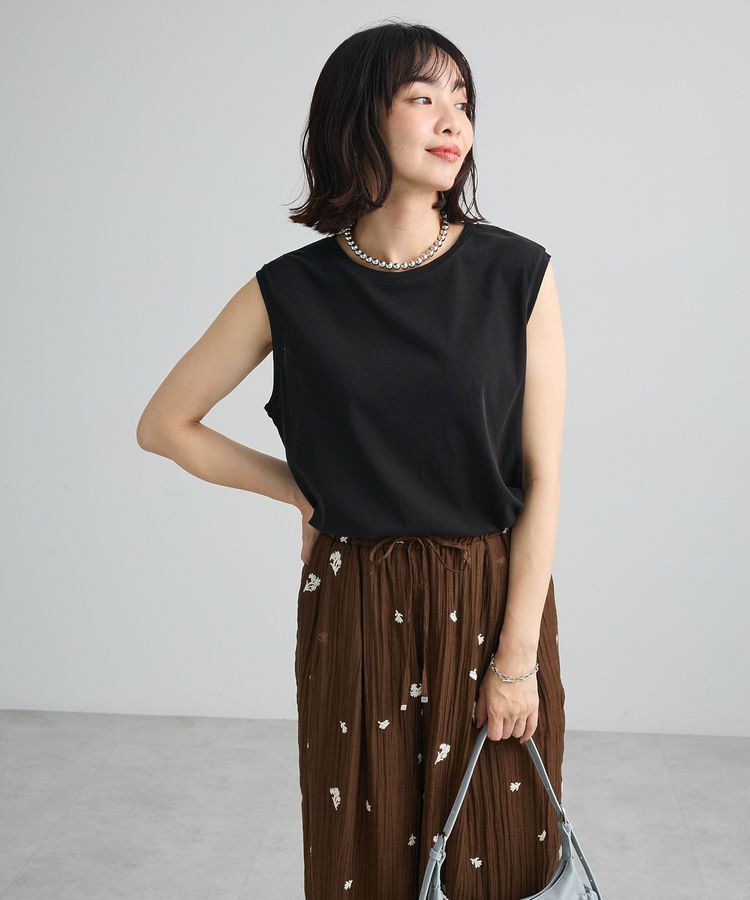 Green Parks「シアーノースリーブプルオーバー」|Tシャツ・カットソー|