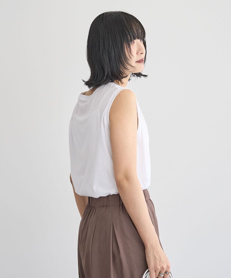 Green Parks「シアーノースリーブプルオーバー」|Tシャツ・カットソー|