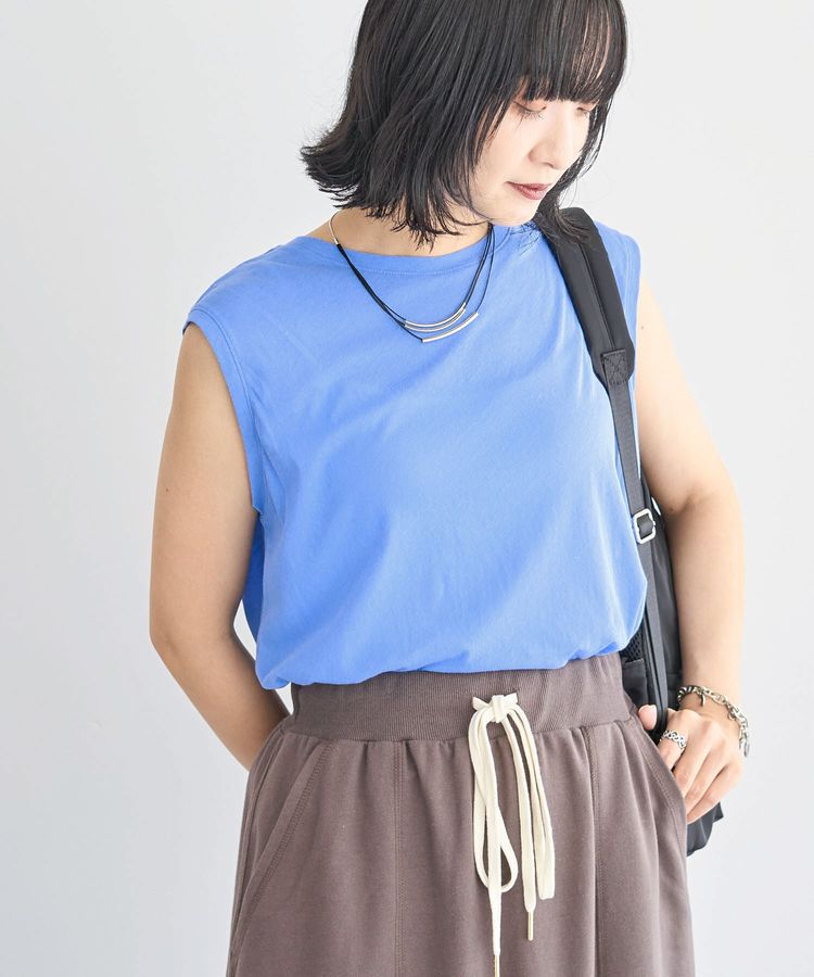 Green Parks「シアーノースリーブプルオーバー」|Tシャツ・カットソー|