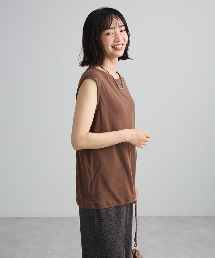 Green Parks「シアーノースリーブプルオーバー」|Tシャツ・カットソー|
