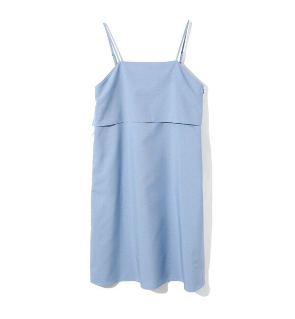 MIDIUMISOLID「MIDIUMISOLID for Ladies レイヤードキャミソールワンピース」|ワンピース|