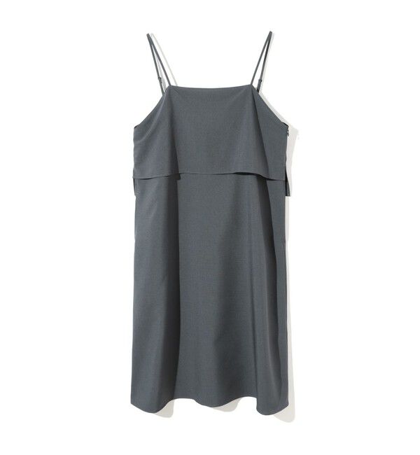 MIDIUMISOLID「MIDIUMISOLID for Ladies レイヤードキャミソールワンピース」|ワンピース|
