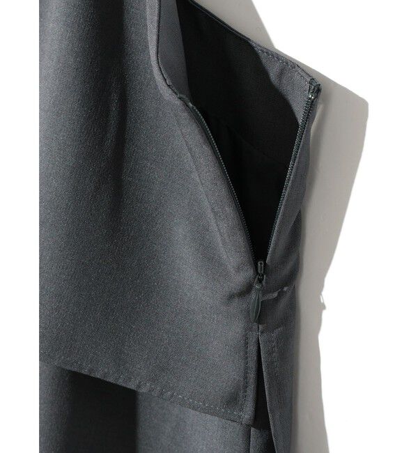 MIDIUMISOLID「MIDIUMISOLID for Ladies レイヤードキャミソールワンピース」|ワンピース|