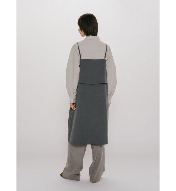MIDIUMISOLID「MIDIUMISOLID for Ladies レイヤードキャミソールワンピース」|ワンピース|
