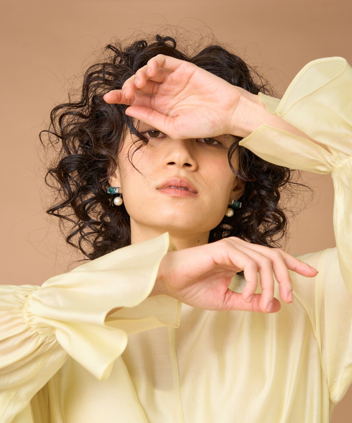 la veille by SUPERIOR CLOSET「《大きいサイズ》ラップブラウス」|シャツ・ブラウス|